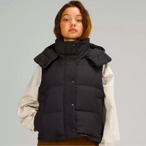 Lululemon wonderpuff cropped vest